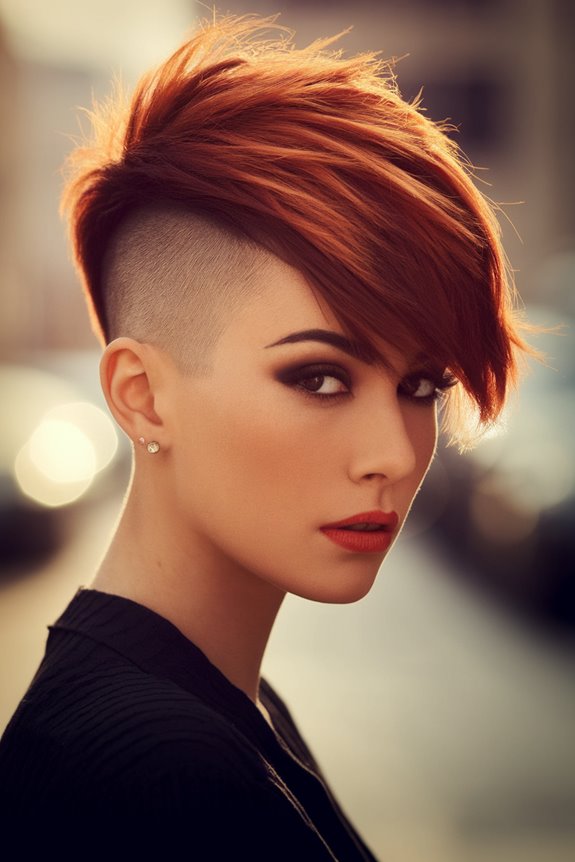 bold short hairstyle trend