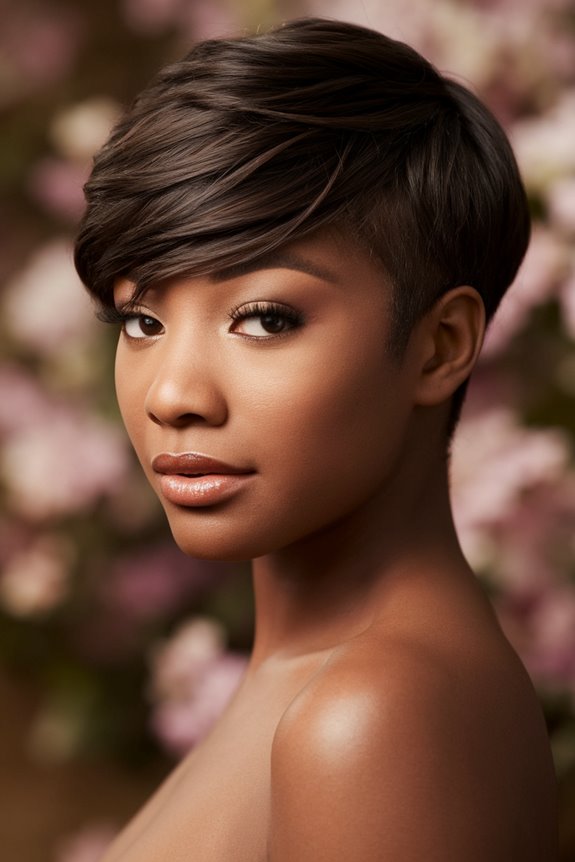 chic pixie haircut style