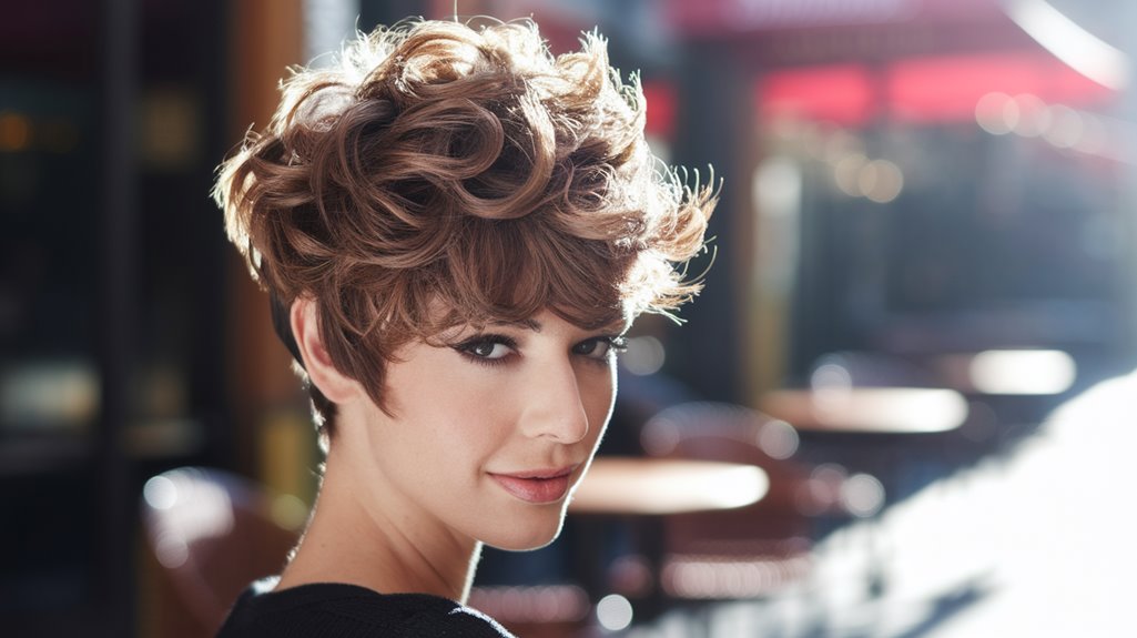 curly pixie haircut styles