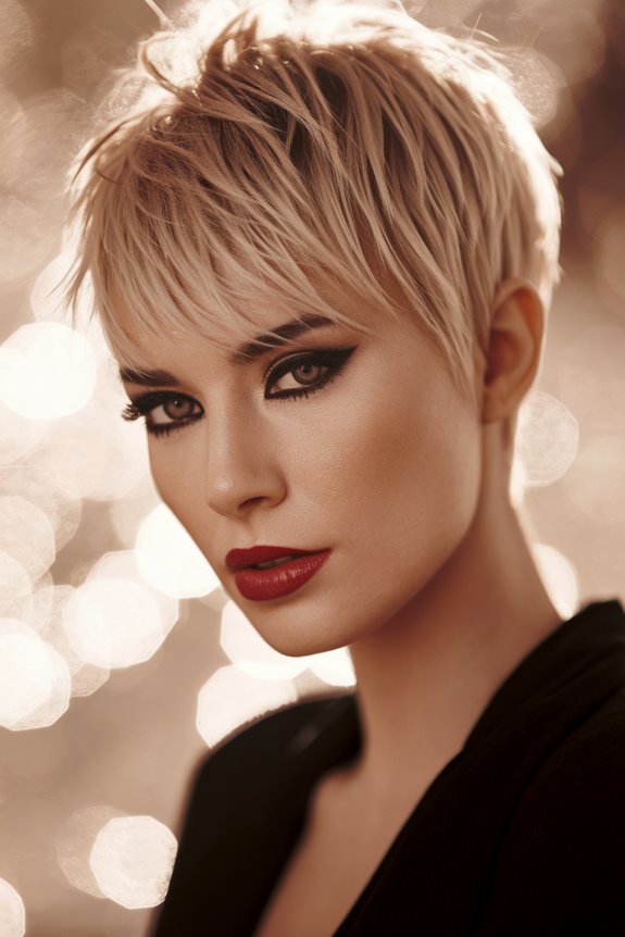 short stylish hairdo