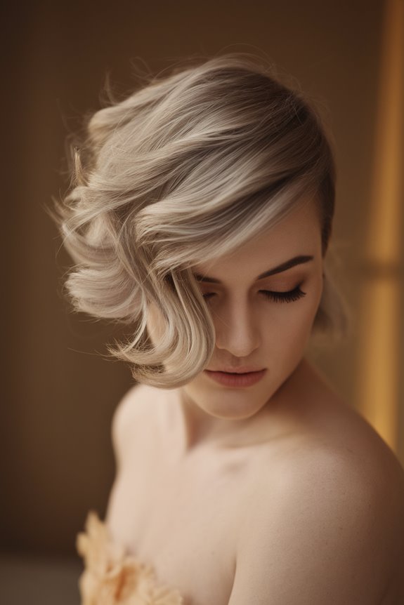 stylish pixie haircut bangs