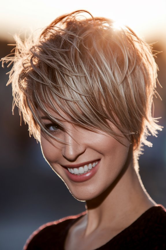 stylish short haircut trend