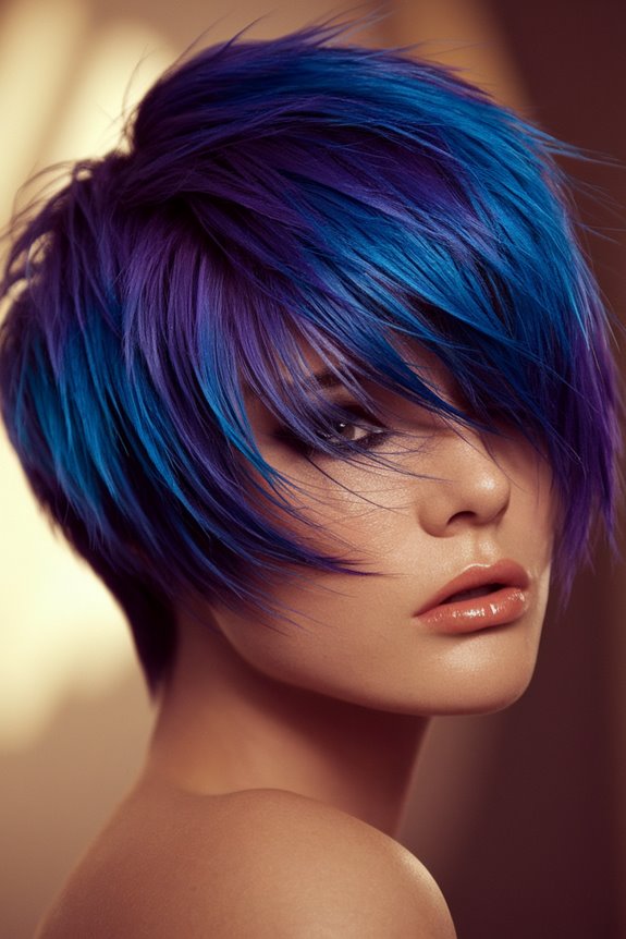 stylish short textured haircut