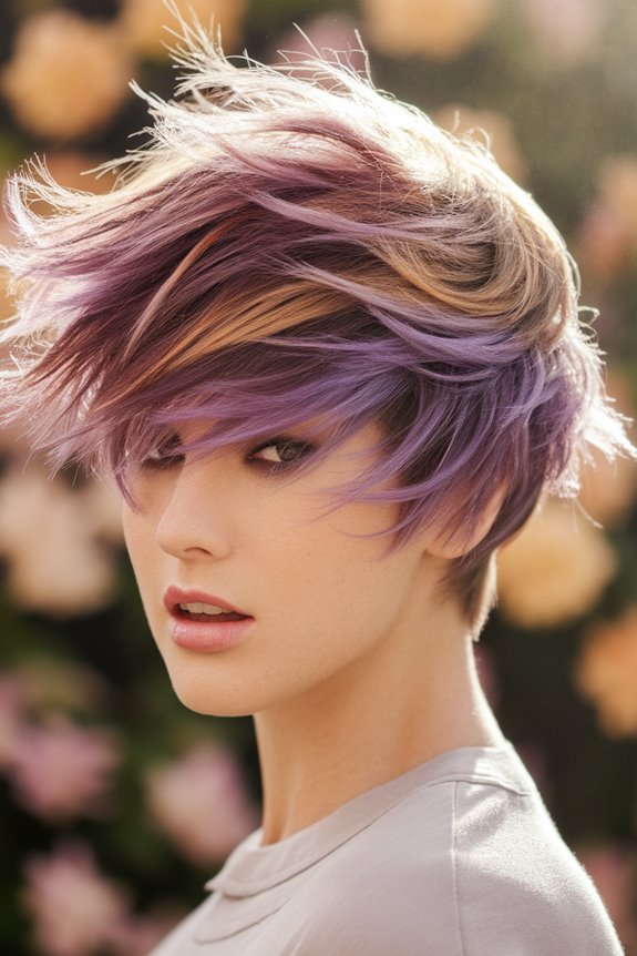 untamed undercut pixie hairstyle