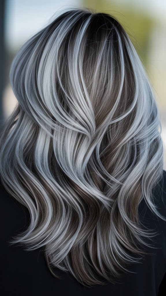 ash blonde streaks techniques