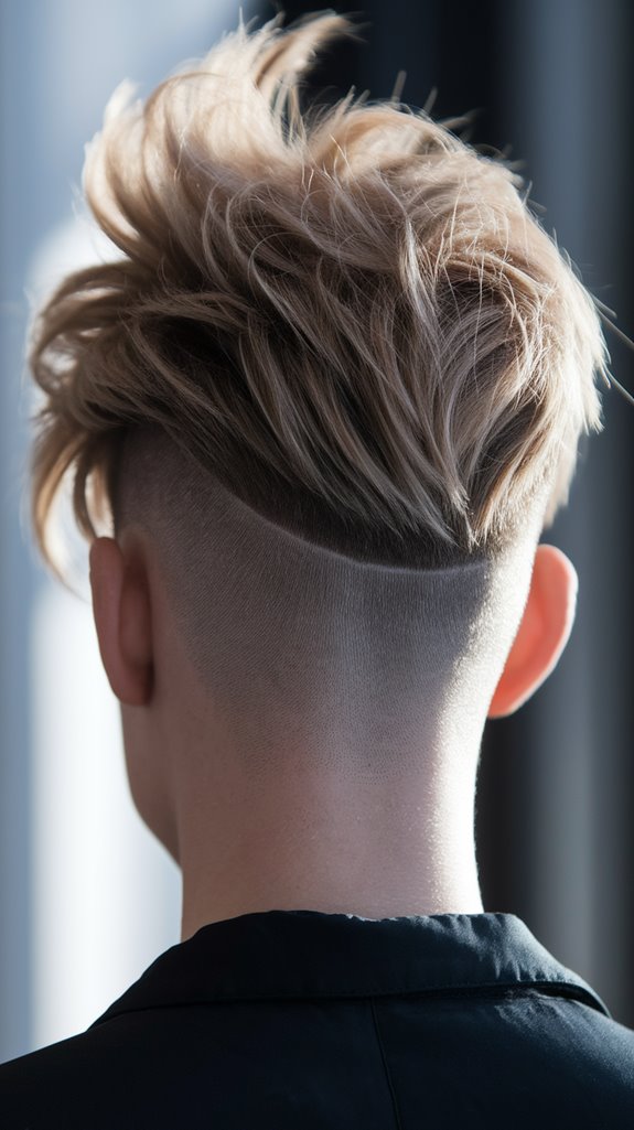 asymmetrical pixie undercut hairstyle