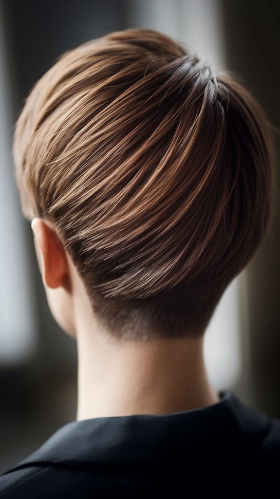bold asymmetrical pixie haircut