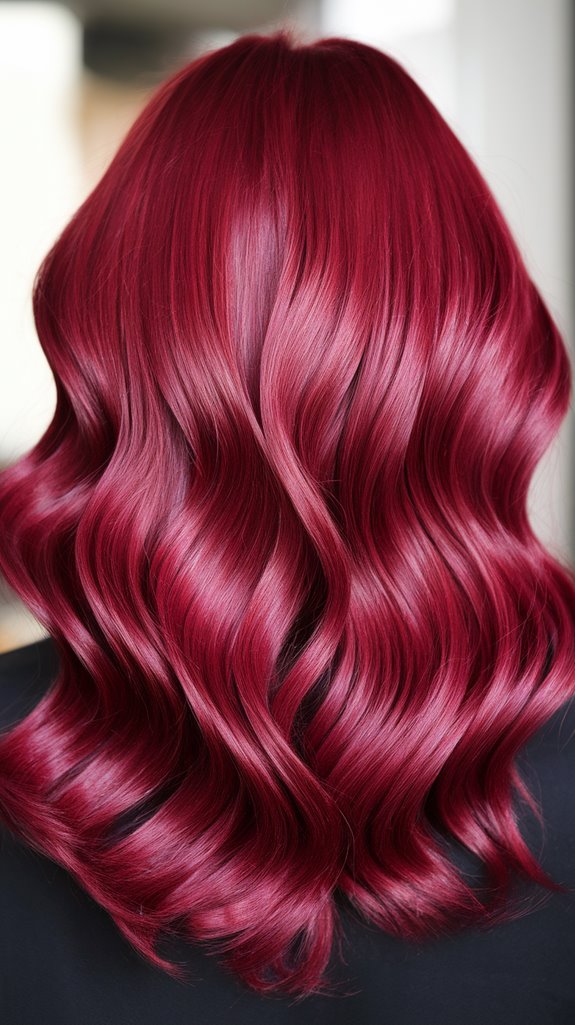 bold cherry red shine