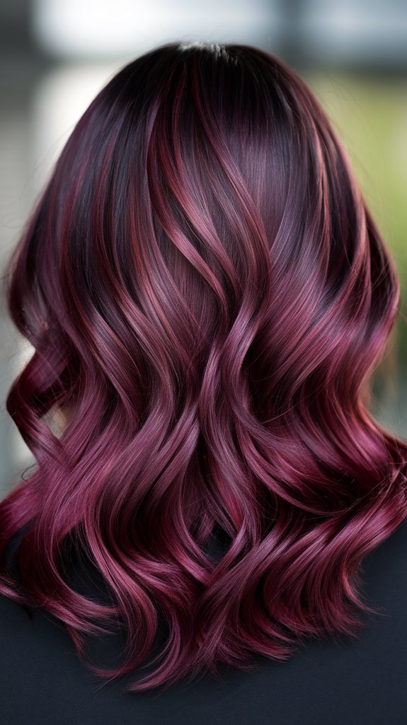 bold sophisticated deep red
