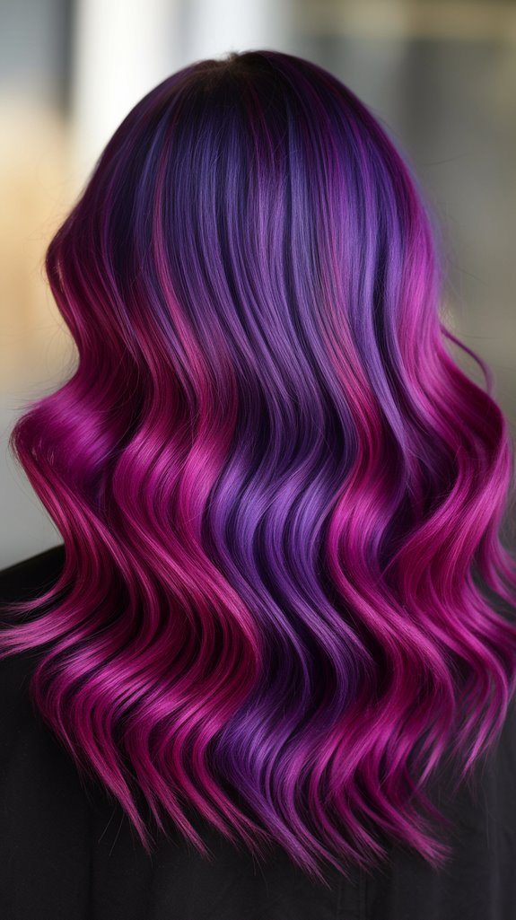 bold vibrant hair statement