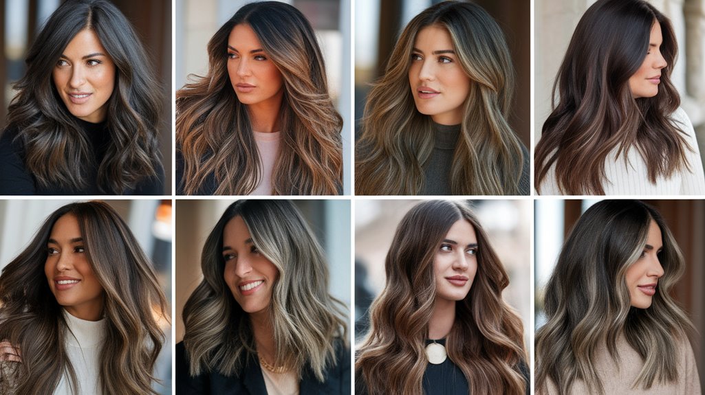 brunette fall hair colors