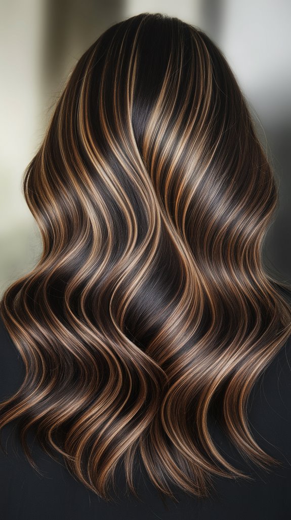 caramel highlights for dimension