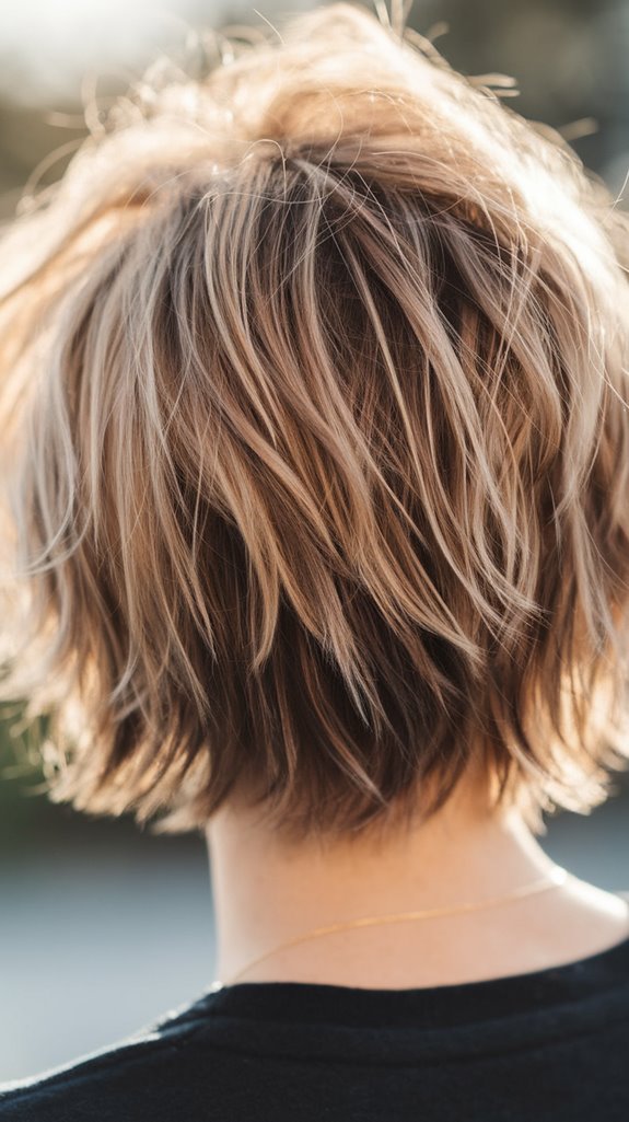 carefree messy long pixie