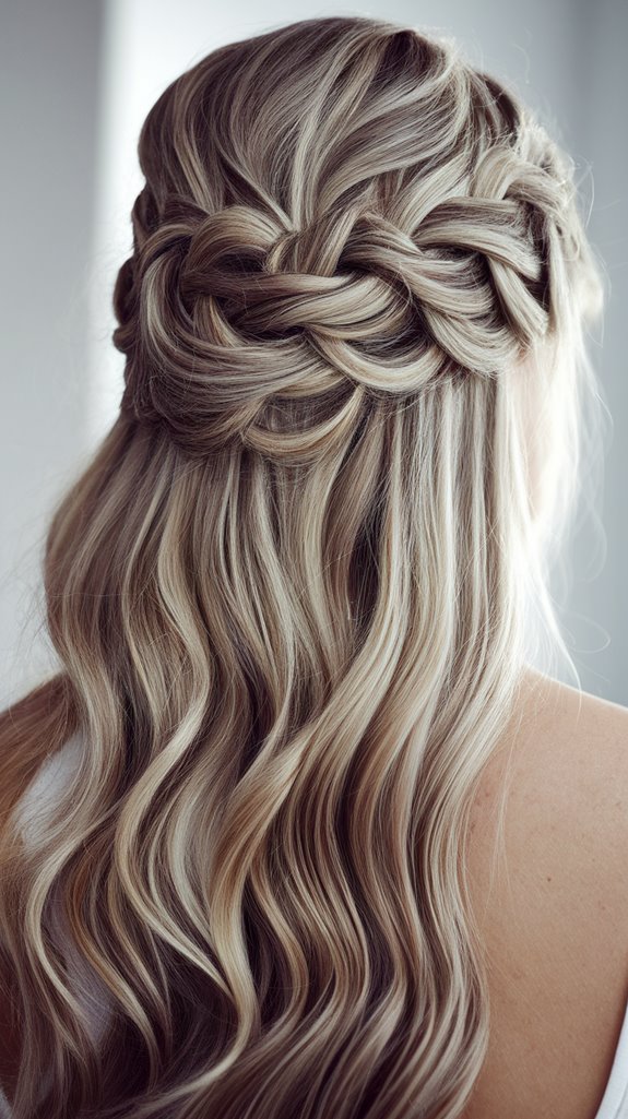 cascading waterfall braid technique