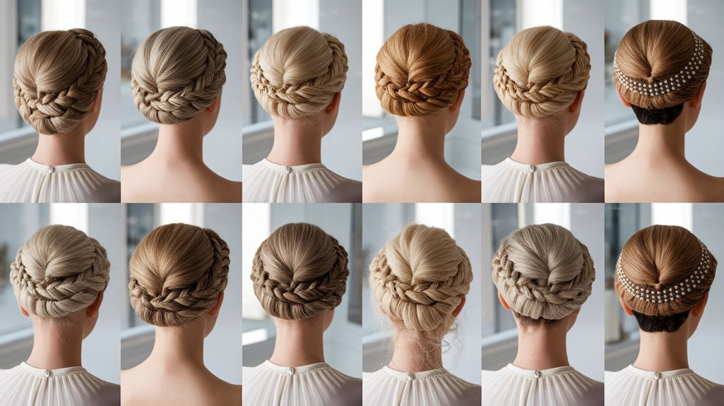 charming short hair updos