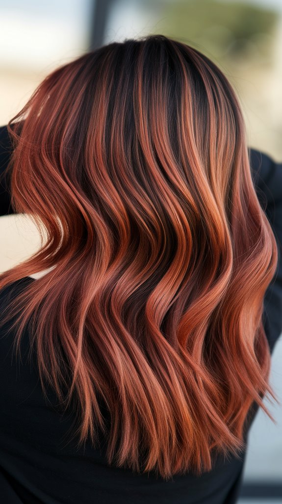 chestnut copper highlight transformation