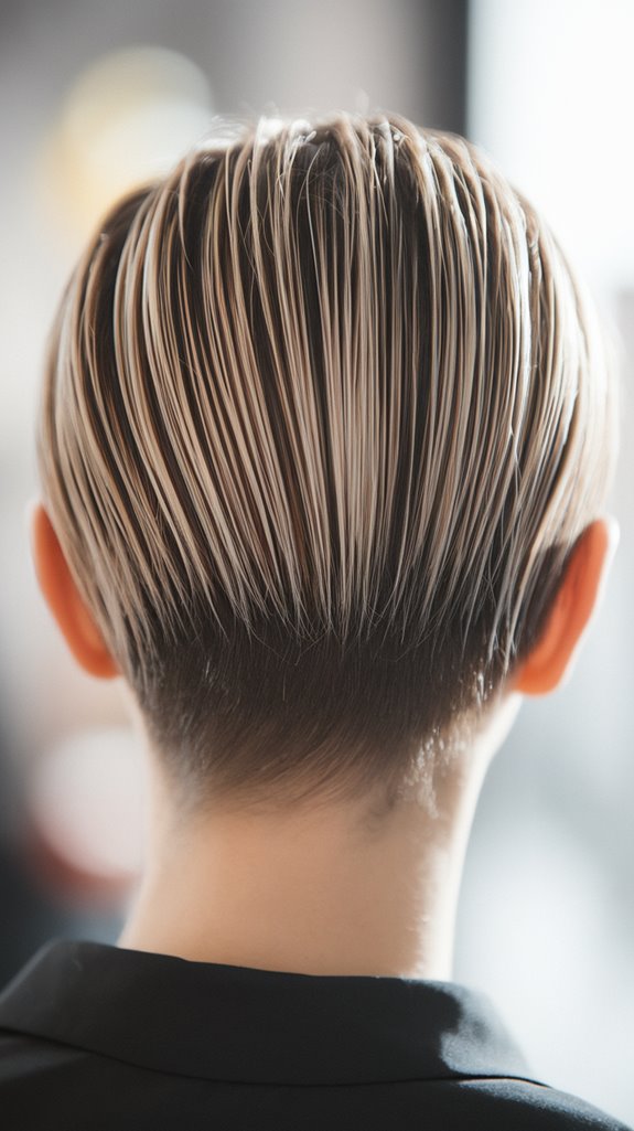 chic contemporary short hairstyle