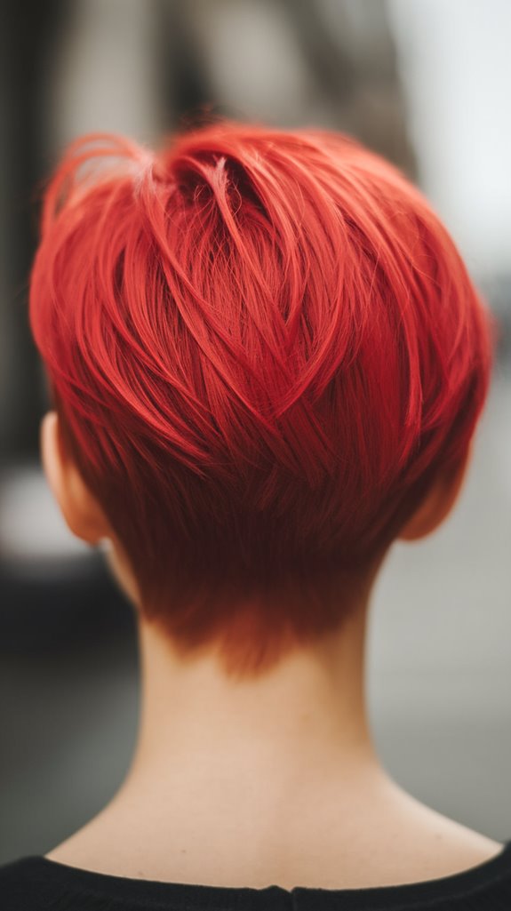 chic pixie cut hairstyle