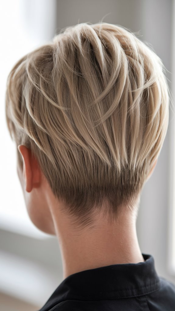 chic refined pixie hairstyle
