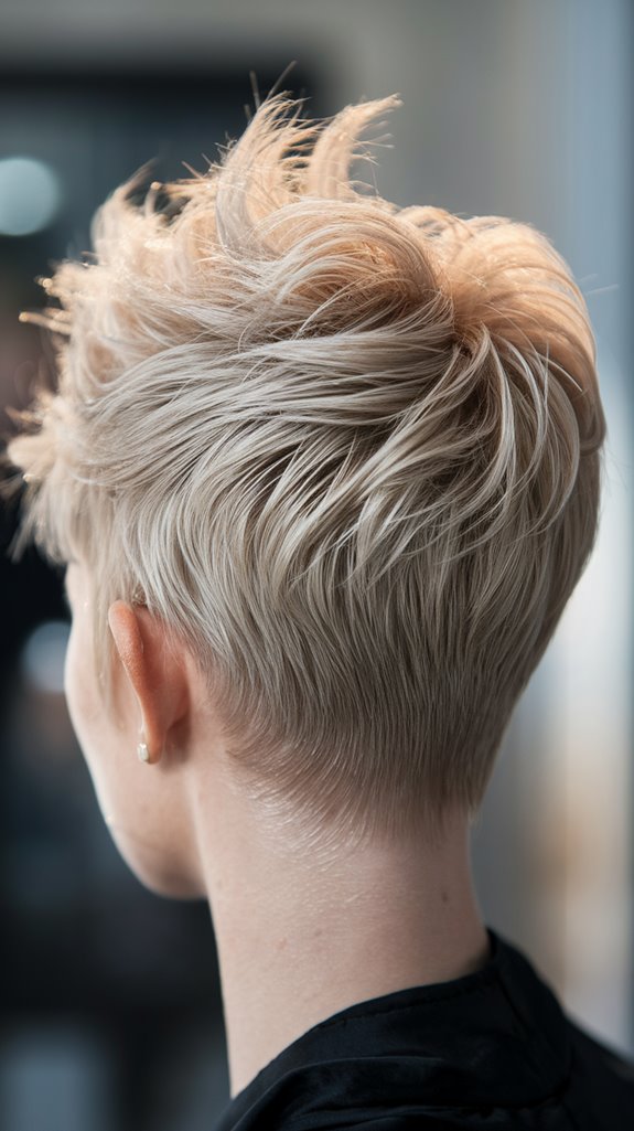chic retro pixie hairstyle