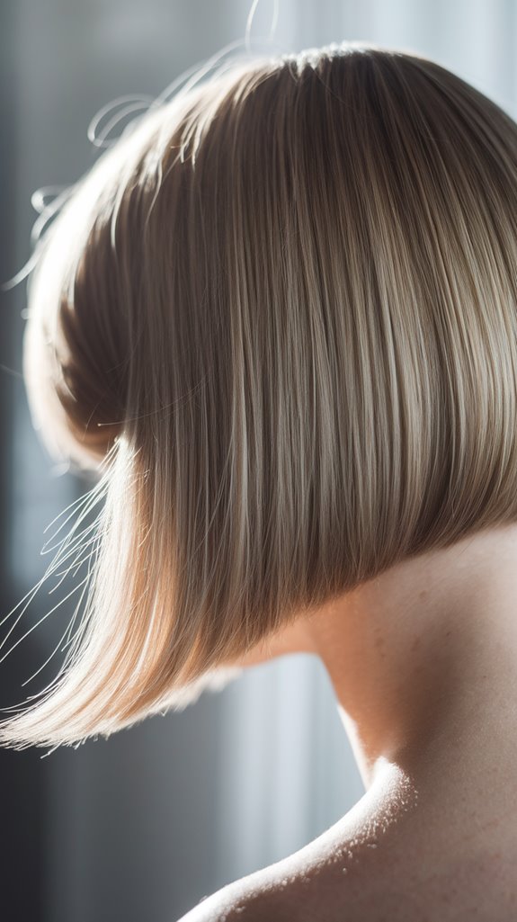 chic short hairstyle option