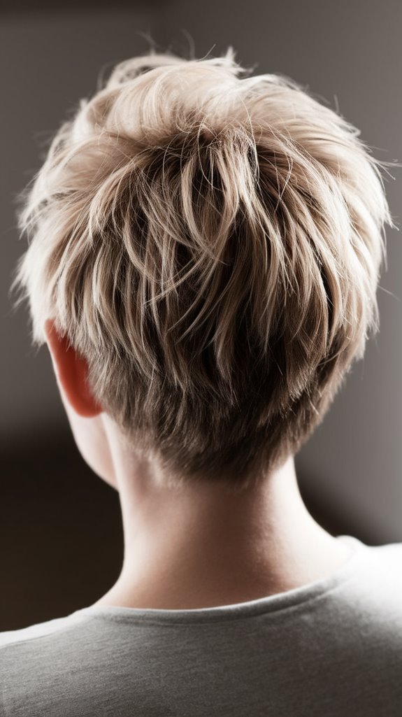 chic short hairstyle option