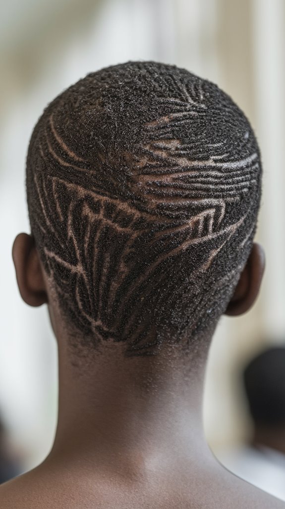 chic short modern hairstyle