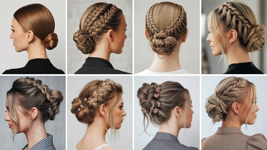 chic updos for medium hair