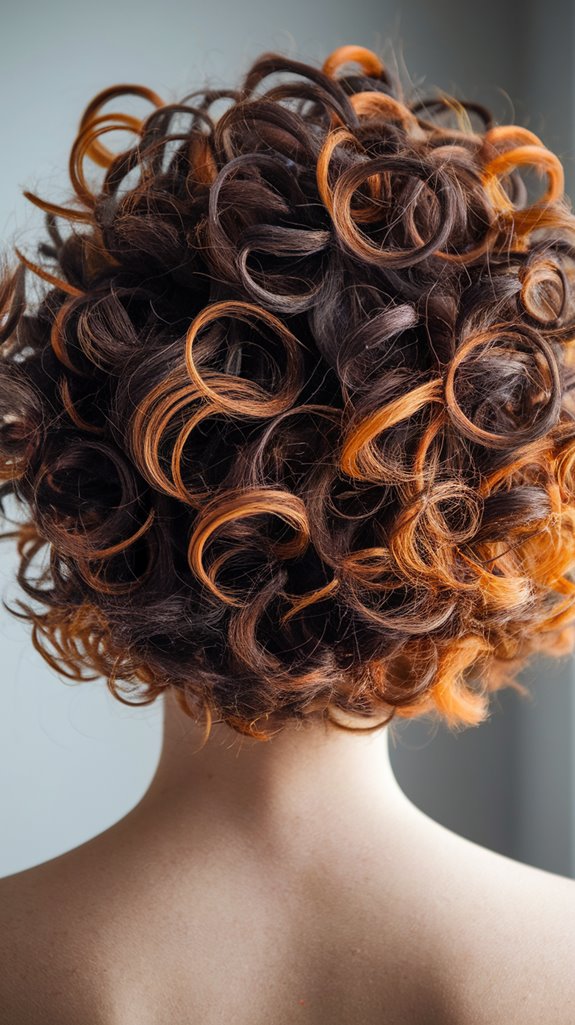 chocolate caramel curly transformation