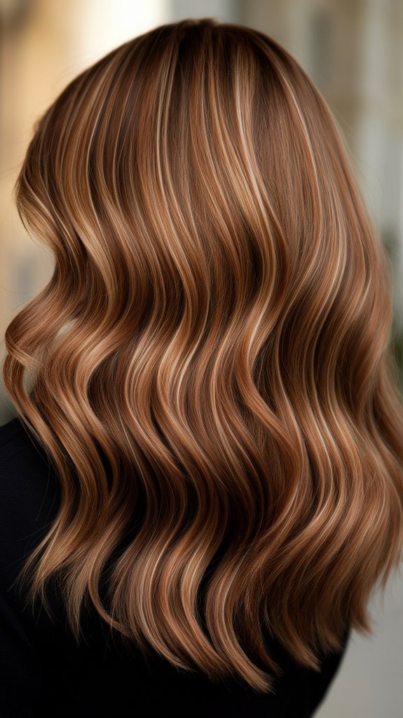 cinnamon highlights for warmth