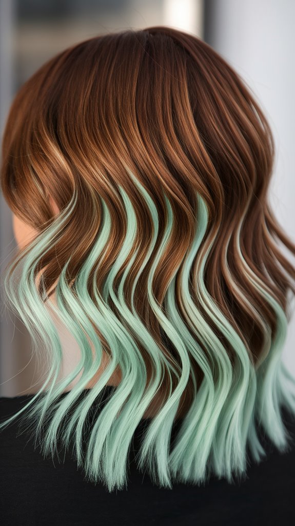cinnamon mint two tone style