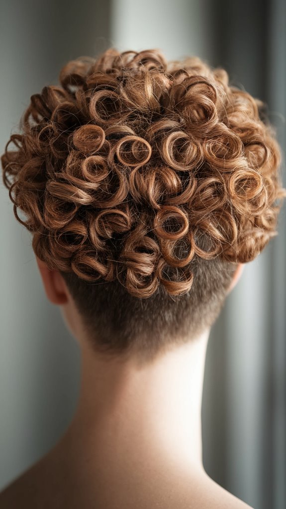 curly pixie haircut style