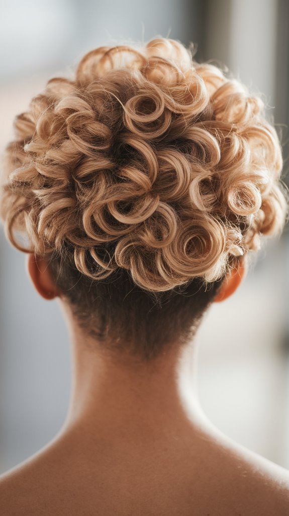 curly short hairstyle trend