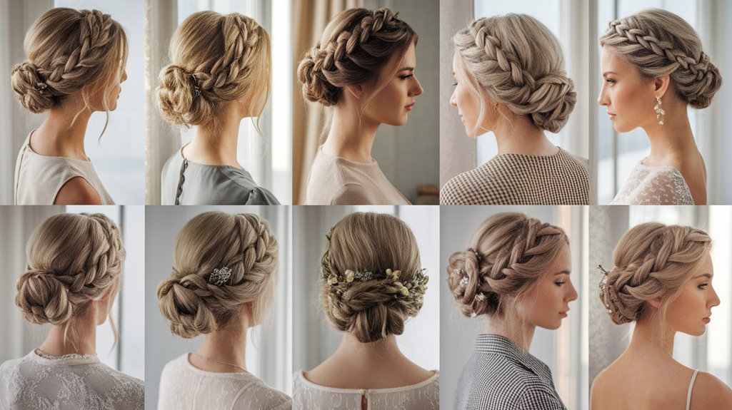 cute medium hair updos