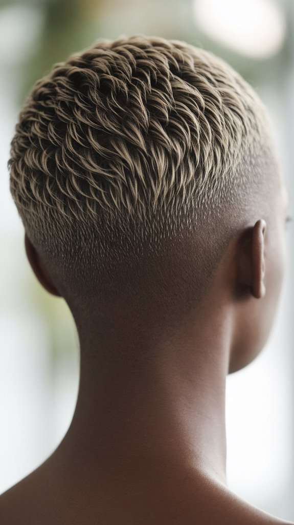 edgy pixie haircut style