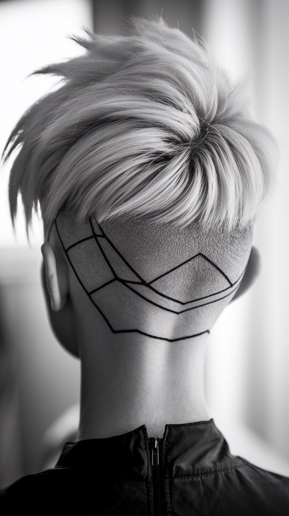 edgy undercut hair styles