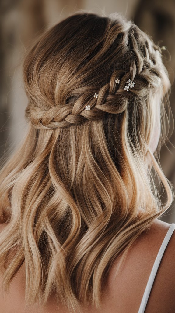 effortless boho chic hairstyle