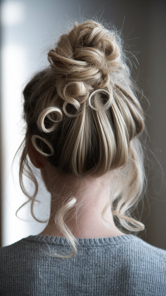 effortless chic knot hairstyle