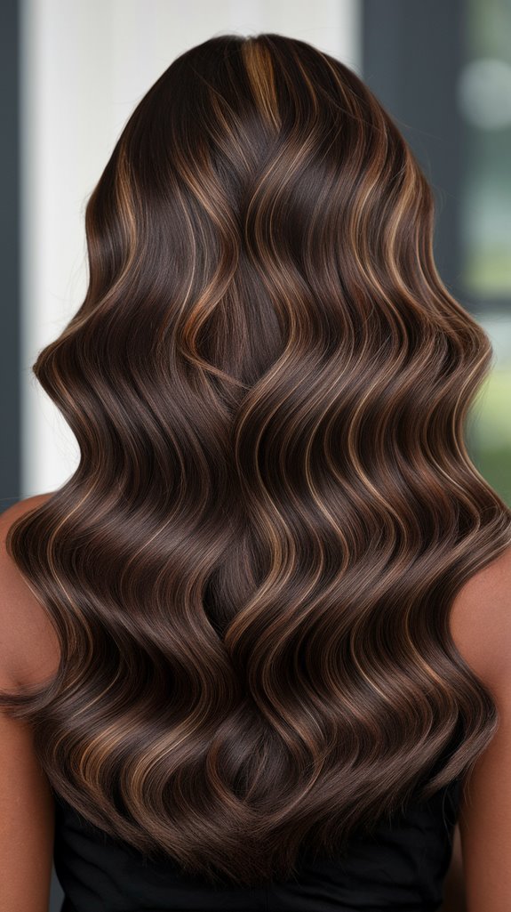 elegant chocolate brown hues