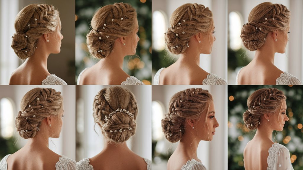 elegant updos for weddings
