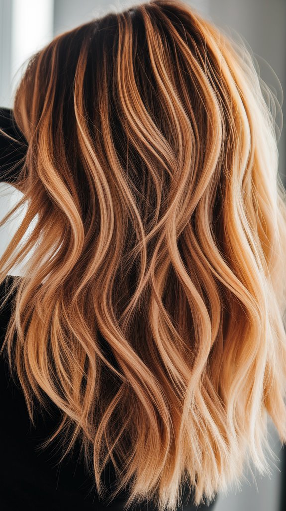 honey blonde highlight maintenance