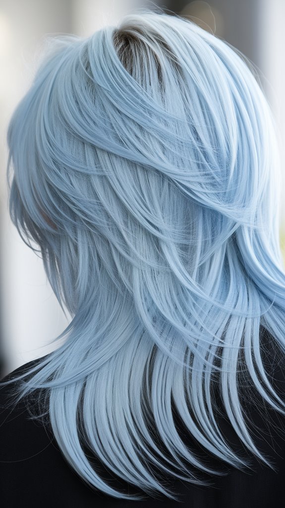 icy blue hair maintenance
