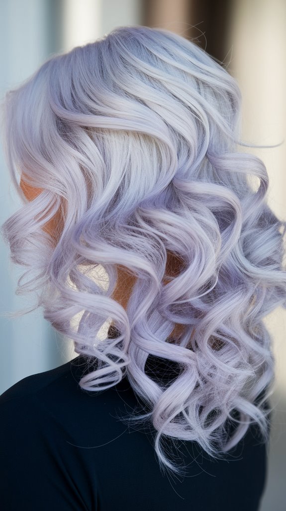 icy lavender blonde maintenance