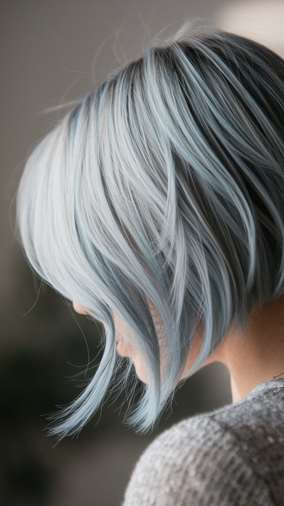icy sophistication with shine
