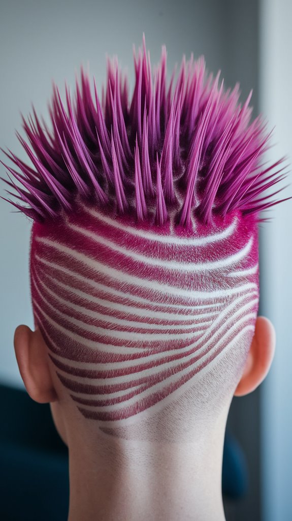 intricate hair design styles