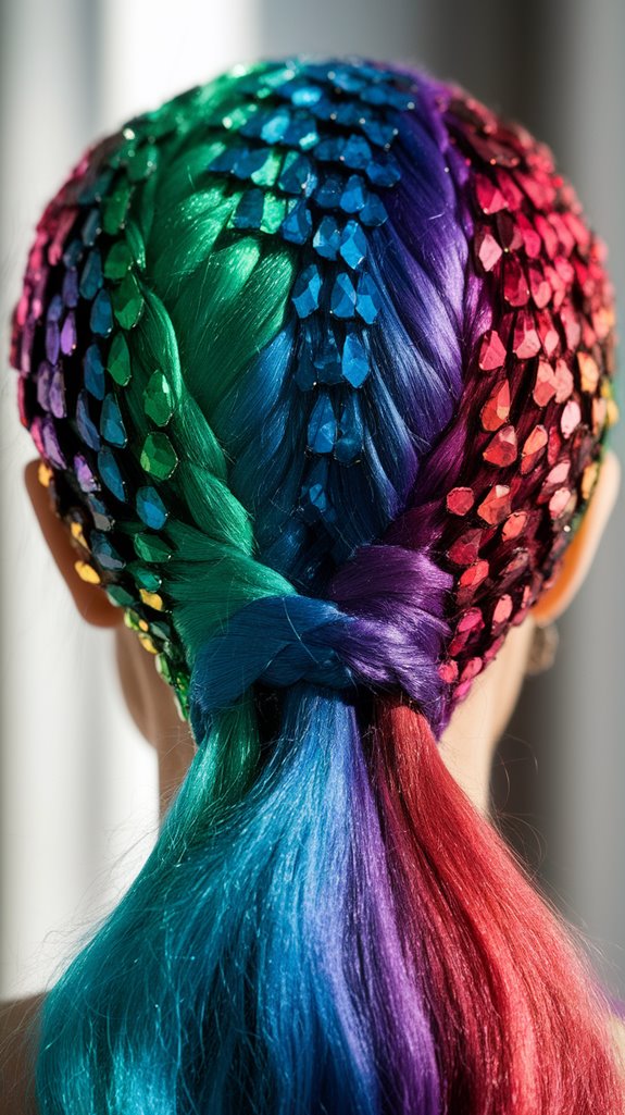 jewel toned hair color techniques