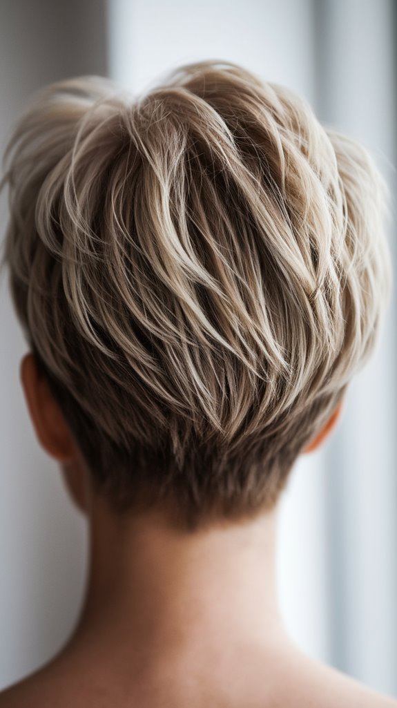 layered pixie haircut style