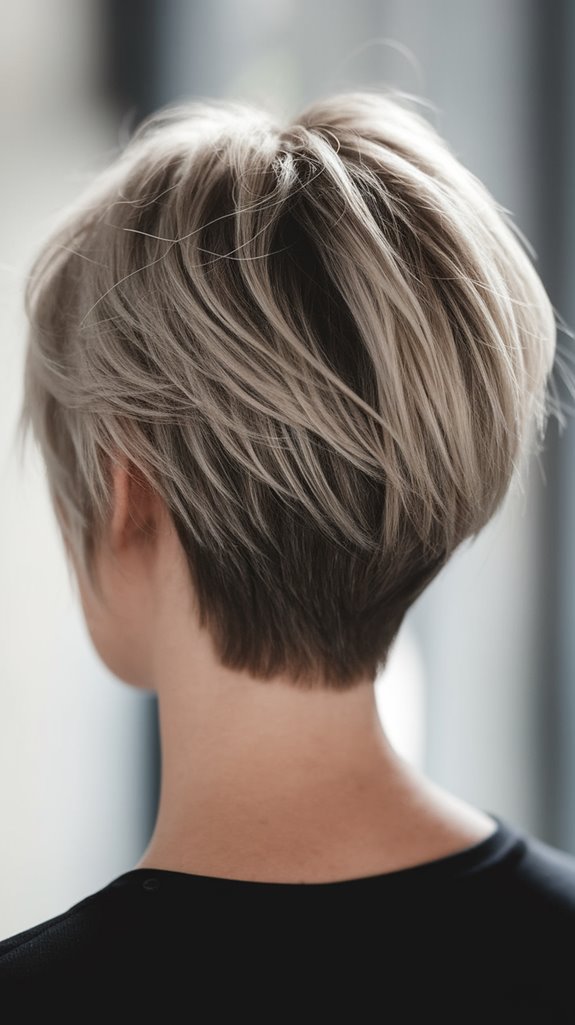 layered pixie haircut style