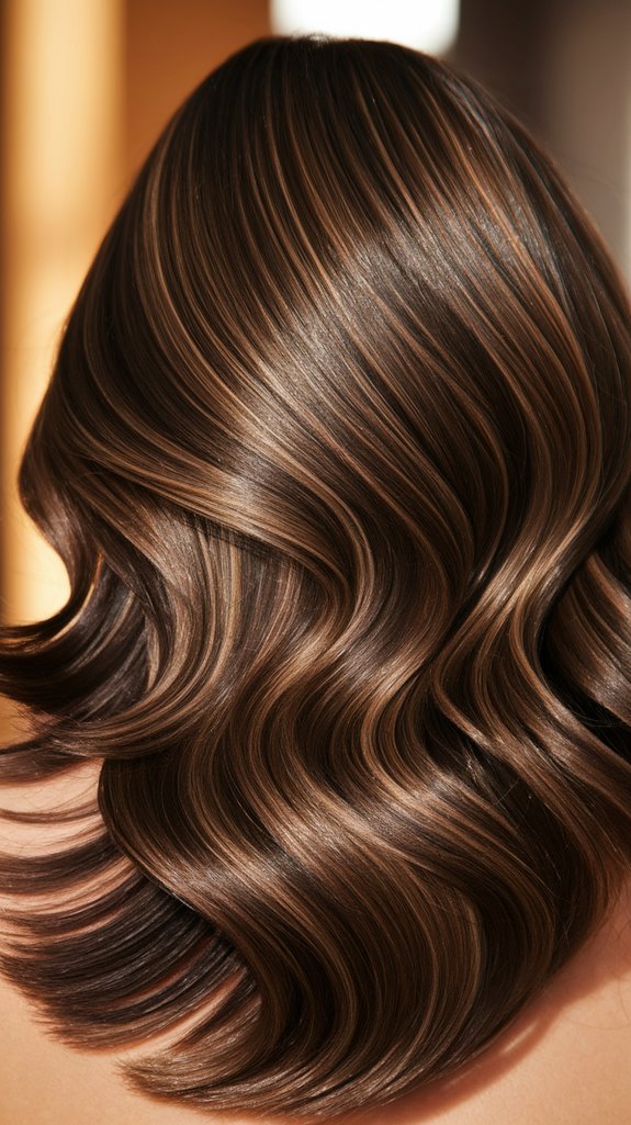 lush chocolate with bronze