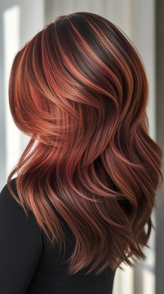 lush multi tonal mahogany texture